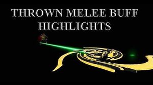 WARFRAME - Thrown Melee Buff Highlights Cerata Charged Throw and Discharge