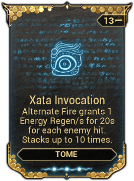 Xata Invocation Mod