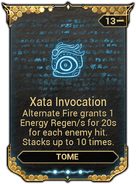  Xata Invocation