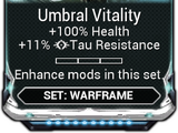 Umbral Vitality