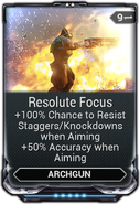  Resolute Focus