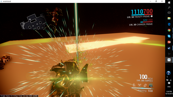 Visual Effects added in for Trinity Prime's Blessing