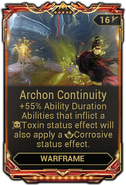  Archon Continuity (On  Toxin procs from abilities)
