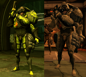 Comparison between Seekers (left) and Arid Seekers (right)