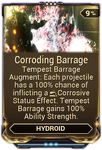  Corroding Barrage