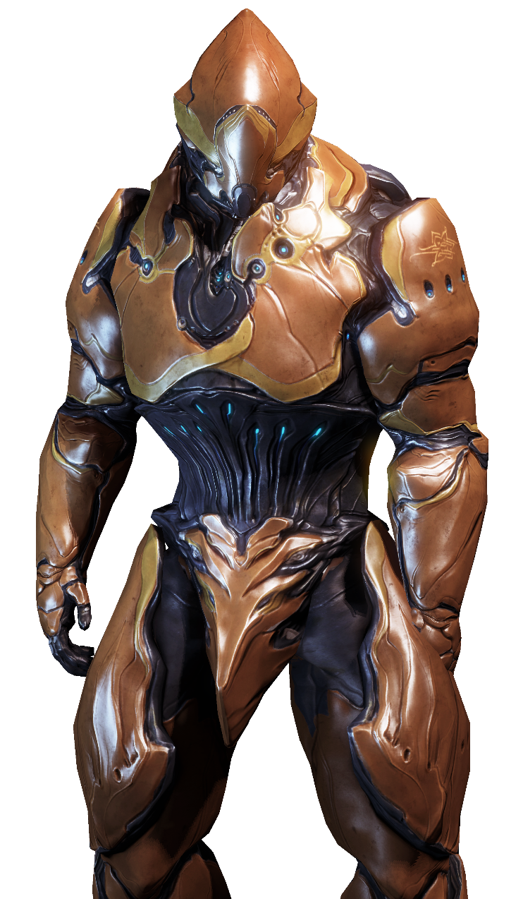 Warframe (transparent rhino warframe)