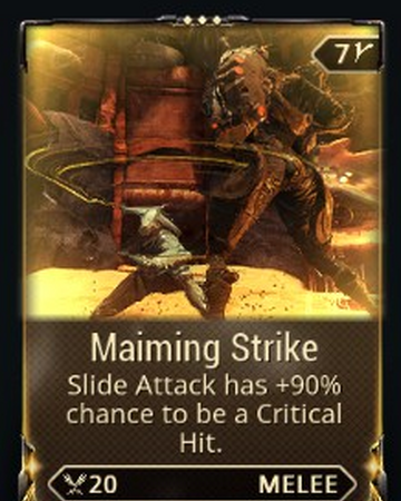 Maiming Strike Magyar Warframe Wiki Fandom Maiming Strike Magyar Warframe Wiki Fandom