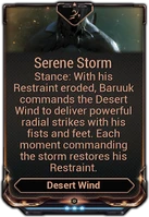 Serene Storm