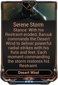 SereneStormStanceMod
