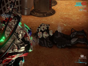 Warframe6666.jpg (947 KB) Dead Manic, showing the masks on its back.