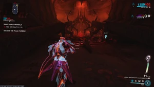 An indoor starting tile.