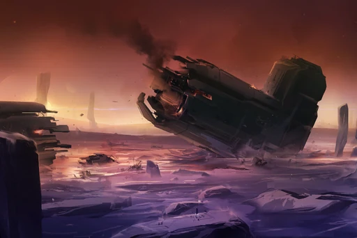 Фрагмент Цефалона 22 Поверхность Европы