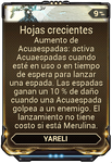  Hojas crecientes