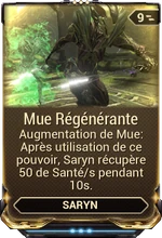 Mue Régénérante