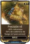 Precisión vil (233 kB) Precisión vil