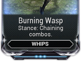 Burning Wasp