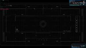 The scope overlay used by the Snipetron and other Corpus-made sniper rifle.