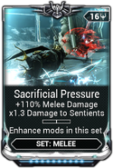  Sacrificial Pressure