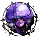 Designer Glitch Lotus Glyph