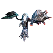 Mutalist Osprey rams players, emitting Toxin clouds