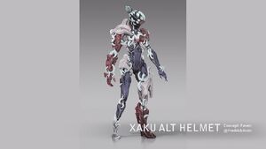 Xaku's Alt Helmet concept art