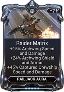  Raider Matrix Plexus Aura