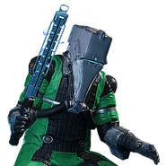 Tripulante aguijón equipando una Prova