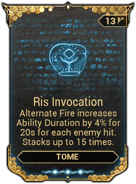 Ris Invocation Mod