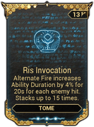  Ris Invocation