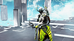 The Feyarch Specter in the Simulacrum - Feyarch skin with coloring of default Oberon skin