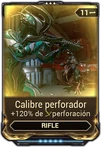 Calibre perforador