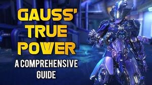 Warframe THE TRUE POWER OF GAUSS A COMPREHENSIVE GUIDE-1