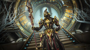 Knell Prime seen holstered in Harrow Prime Access Promotional Screenshots.