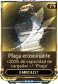 Plaga erosionante