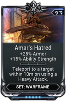  Amar's Hatred