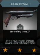 The unknown secondary weapon XP pistol, showing passing similarities to Bolto and Sicarus