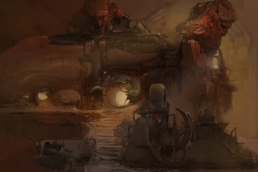 Фрагмент Цефалона 12 Поселения на Марсе