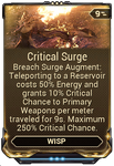  Critical Surge