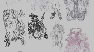 HildrynPrime Mynki EarlySketches.jpg