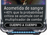 Acometida de sangre