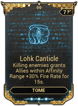 Lohk Canticle Mod