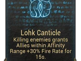 Lohk Canticle