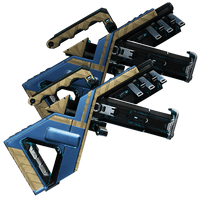  Tenet Diplos - Transforms into an attaché case that reloads 8 rounds per second.