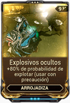 Explosivos ocultos