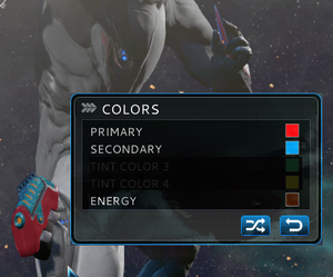 Kunai Colour Choices