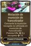 Mutación de munición de francotirador