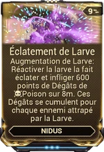 Éclatement de Larve