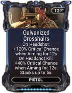  Galvanized Crosshairs