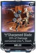 Sharpened Blade