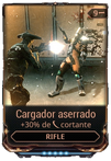 Cargador aserrado